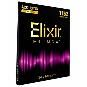 Encordoamentos Elixir Attune 011 Light para Violão