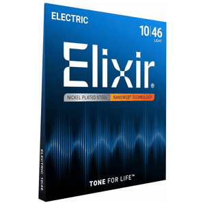 Encordoamento Elixir Nanoweb 010 Light para Guitarra